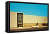 Fifties Mega-Church-null-Framed Stretched Canvas