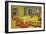 Fifties Motel Room Interior-null-Framed Art Print