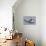 Fifties Speedboat-null-Art Print displayed on a wall