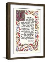 Fifty-First Psalm, King David-null-Framed Art Print