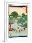 Fifty-Three Stations of the Tokaido: 23rd Station, Fujieda-Ando Hiroshige-Framed Giclee Print