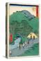 Fifty-Three Stations of the Tokaido:51th Station, Minakuchi-Ando Hiroshige-Stretched Canvas