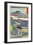 Fifty-Three Stations of the Tokaido-Ando Hiroshige-Framed Giclee Print