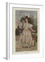 Fifty Years Ago-Francois Flameng-Framed Giclee Print