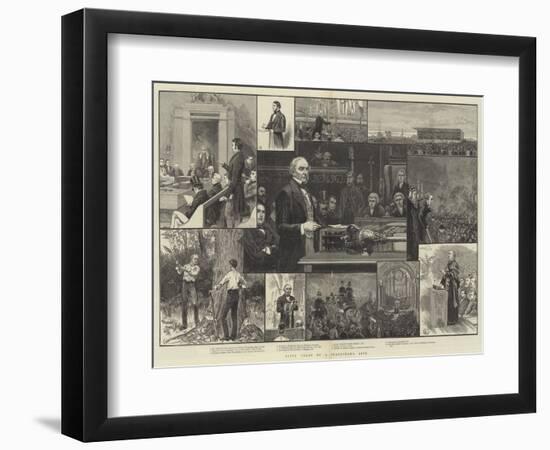 Fifty Years of a Statesman's Life-null-Framed Premium Giclee Print