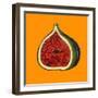 Fig on orange-Sarah Thompson-Engels-Framed Giclee Print