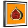 Fig on orange-Sarah Thompson-Engels-Framed Giclee Print