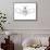 Fig Wasp, Agaonidae, Hymenoptera, Drawing-null-Framed Stretched Canvas displayed on a wall