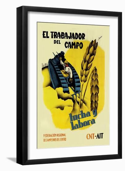 Fight and Labor-null-Framed Art Print