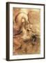 Fight Between a Dragon and a Lion, a Detail-Leonardo da Vinci-Framed Giclee Print