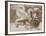 Fight Between a Dragon and a Lion-Leonardo da Vinci-Framed Giclee Print