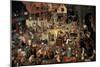 Fight Between Carnival and Lent, 1559-Pieter Bruegel the Elder-Mounted Giclee Print