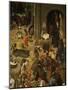 Fight Between Carnival and Lent, Detail-Pieter Bruegel the Elder-Mounted Giclee Print