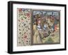 Fight Between Christians and Saracens under Saladin, 1460s-null-Framed Giclee Print