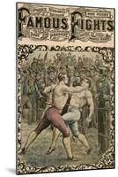 Fight Between Dick Curtis and Jack Perkins, 1828-Pugnis-Mounted Giclee Print