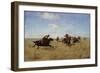 Fight Between Dnieper Cossacks and Tatars, 1892-Sergei Ivanovich Vasilkovsky-Framed Giclee Print