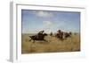 Fight Between Dnieper Cossacks and Tatars, 1892-Sergei Ivanovich Vasilkovsky-Framed Giclee Print