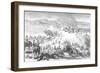 'Fight Between the Galekas and the Fingoes at Butterworth River, Oct, 4, 1877', c1880-Unknown-Framed Giclee Print