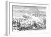 'Fight Between the Galekas and the Fingoes at Butterworth River, Oct, 4, 1877', c1880-Unknown-Framed Giclee Print