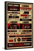 Fight Club - Rules-null-Framed Poster