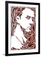 Fight Club the Narrator-Cristian Mielu-Framed Art Print