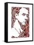 Fight Club the Narrator-Cristian Mielu-Framed Stretched Canvas