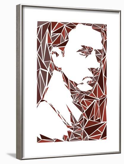 Fight Club the Narrator-Cristian Mielu-Framed Art Print