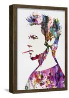 Fight Club Watercolor-Anna Malkin-Framed Poster