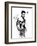 Fight Club Watercolor-Jack Hunter-Framed Art Print