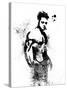 Fight Club Watercolor-Jack Hunter-Stretched Canvas