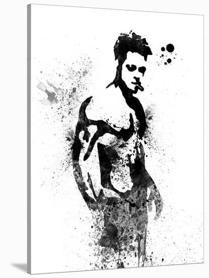 Fight Club Watercolor-Jack Hunter-Stretched Canvas