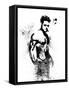 Fight Club Watercolor-Jack Hunter-Framed Stretched Canvas