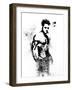 Fight Club Watercolor-Jack Hunter-Framed Art Print