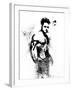 Fight Club Watercolor-Jack Hunter-Framed Art Print