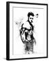 Fight Club Watercolor-Jack Hunter-Framed Art Print