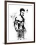 Fight Club Watercolor-Jack Hunter-Framed Art Print