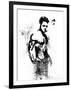 Fight Club Watercolor-Jack Hunter-Framed Art Print