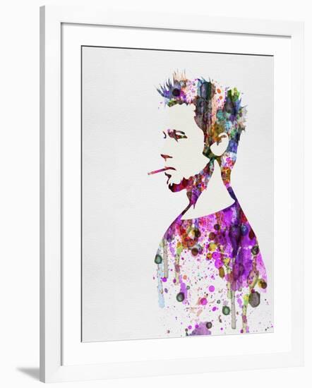 Fight Club Watercolor-Anna Malkin-Framed Art Print