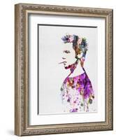 Fight Club Watercolor-Anna Malkin-Framed Art Print