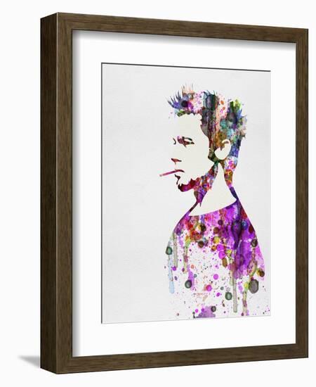 Fight Club Watercolor-Anna Malkin-Framed Art Print