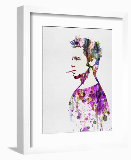 Fight Club Watercolor-Anna Malkin-Framed Art Print