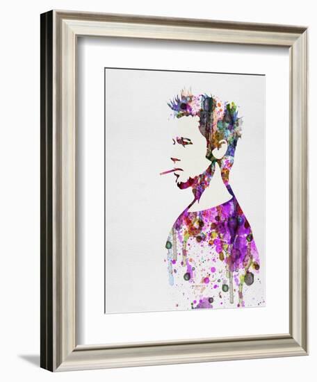 Fight Club Watercolor-Anna Malkin-Framed Art Print