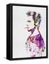 Fight Club Watercolor-Anna Malkin-Framed Stretched Canvas