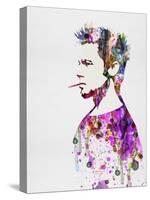 Fight Club Watercolor-Anna Malkin-Stretched Canvas