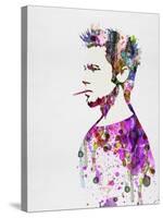 Fight Club Watercolor-Anna Malkin-Stretched Canvas