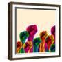 Fight for Human Rights. Modern Art Collage in Pop-Art Style. Contemporary Minimalistic Artwork in N-master1305-Framed Photographic Print