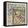 Fight in a Wood Between Christians and Saracens, 1460S-null-Framed Stretched Canvas