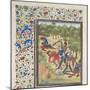 Fight in a Wood Between Christians and Saracens, 1460S-null-Mounted Giclee Print