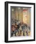 Fight in the Arcade-Umberto Boccioni-Framed Art Print