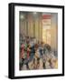 Fight in the Arcade-Umberto Boccioni-Framed Art Print